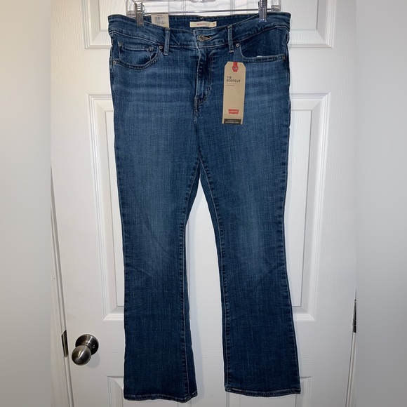 🆕NWT Levi’s 715 Bootcut size 31/12 Short - Picture 1 of 9